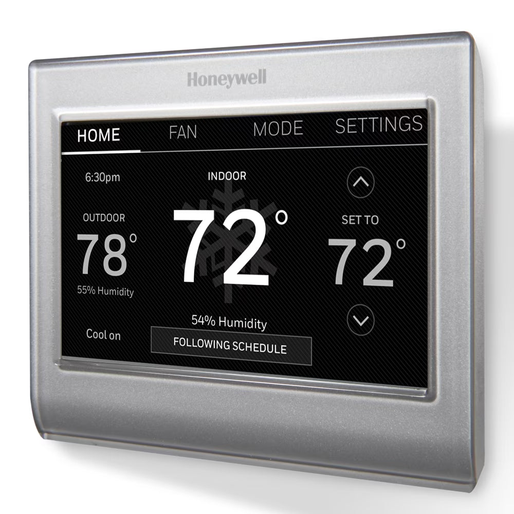 Honeywell RTH9585WF1004 Gray Wi-Fi Smart Color Thermostat