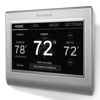 Honeywell RTH9585WF1004 Gray Wi-Fi Smart Color Thermostat