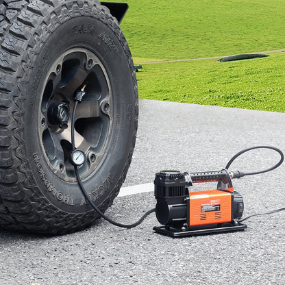 Heavy Duty Air Compressor 7.06CFM 150PSI Portable Tire Inflator Air Pump