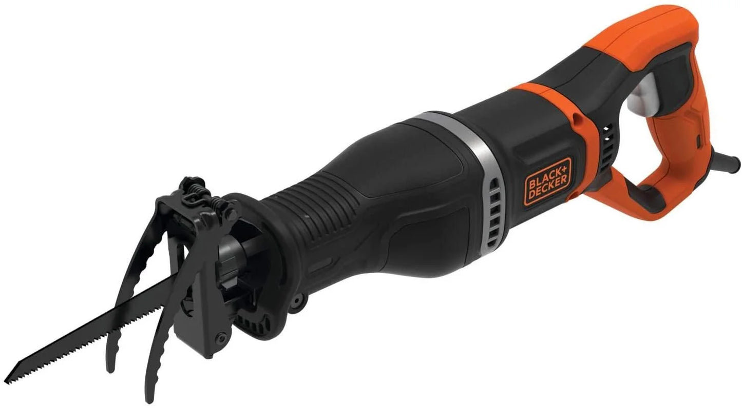 BLACK+DECKER BES301K 7 Amp Reciprocating Saw with Removeable Branch Holder