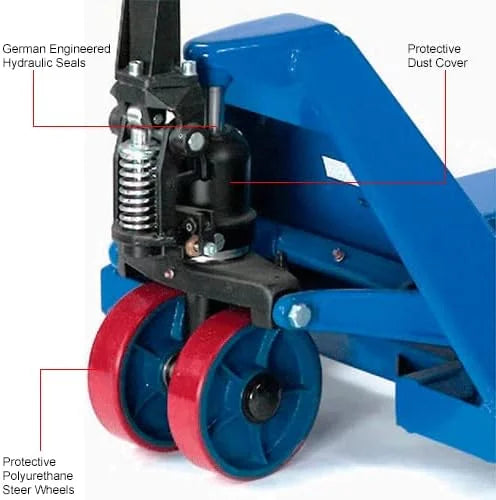 Global Industrial ML30L Premium Pallet Jack Truck, 27 x 48 in. - 6600 lbs
