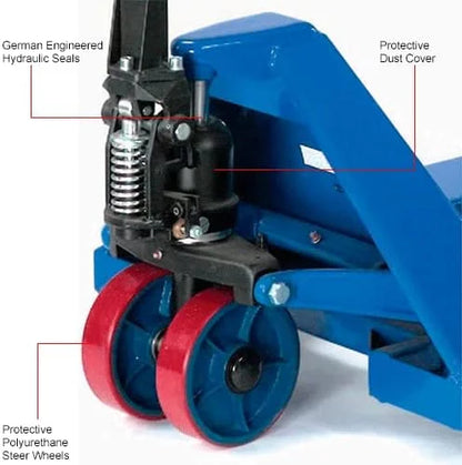 Global Industrial ML30L Premium Pallet Jack Truck, 27 x 48 in. - 6600 lbs