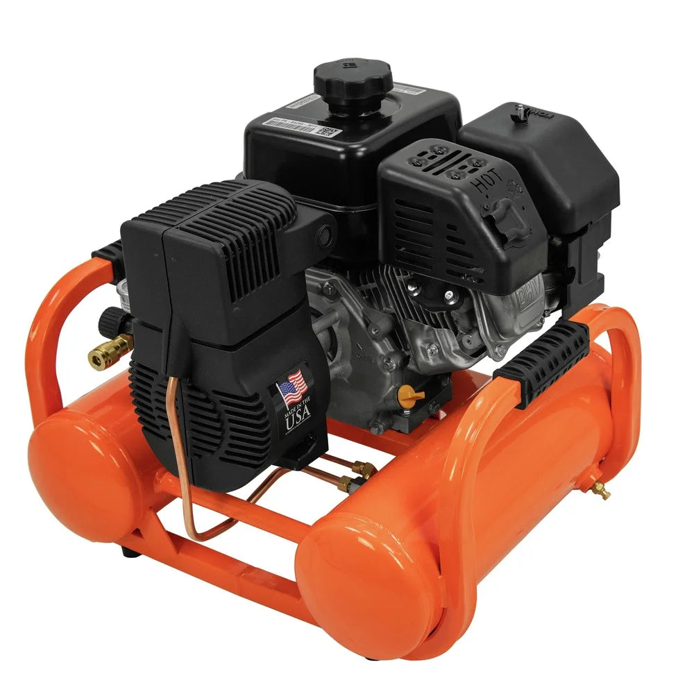Industrial Air CTA6590412 Steel Orange 6.5 HP 155 PSI Oil-free Air Compressor 4 gal