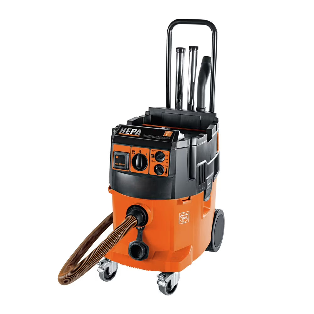 Fein 92030070990 Turbo II X AC PRO Set HEPA Wet/Dry Dust Extractor Vacuum