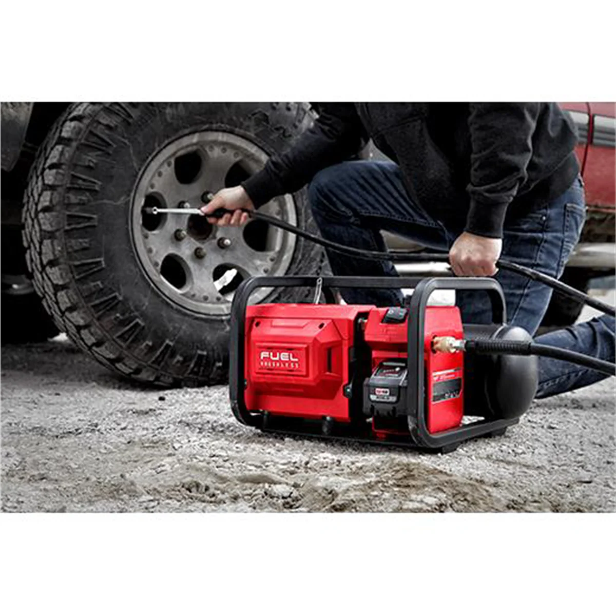 Milwaukee Tool M18 FUEL 2 Gallon Compact Quiet Compressor