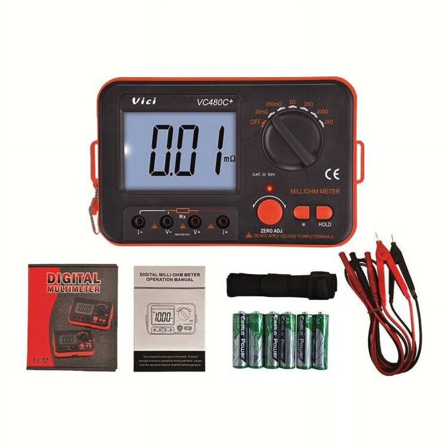 VC480C+ 3 1/2 Multimeter Digital Milliohmmeter