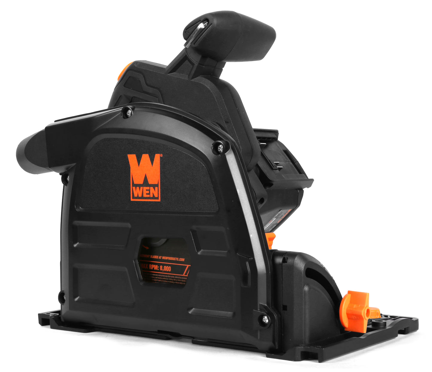 WEN 20V Max 6.5-Inch Cordless Brushless Plunge Cut Variable Speed Track Saw (Tool Only - Batteries Not Included)