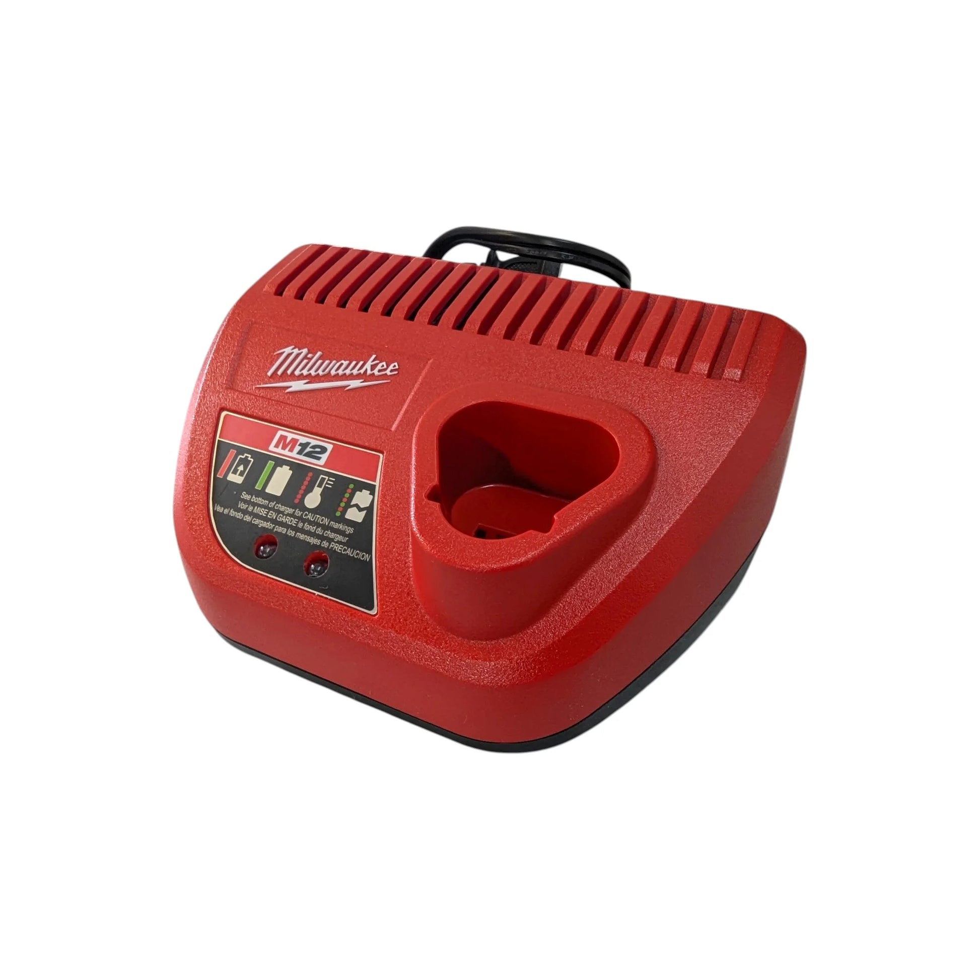 MILWAUKEE M12 REDLITHIUM HIGH OUTPUT XC5.0 Battery Pack Kit (Model 48-59-2450P) - Includes 2 Batteries & 1 Charger - 25% More Power & Runtime