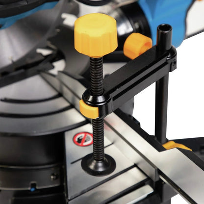 Baileigh Industrial BA9-1231858 BMS-10 15 Amp 4200 RPM 52 Degrees Left 60 Degrees Right Miter Capacity 10 in. Dual Bevel Sliding Compound Miter Saw