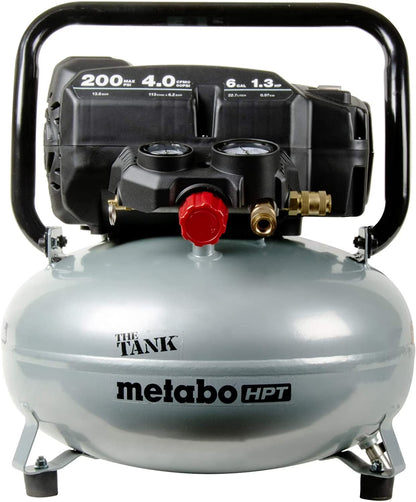 Metabo HPT EC914S THE TANK 200 PSI Pancake Air Compressor 6 gal