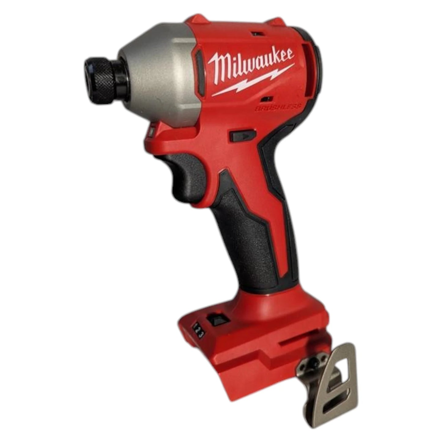Milwaukee 3693-22CX M18 Compact Brushless 2-Tool Combo Kit - 1/2" Hammer Drill & 1/4" Impact Driver with (2) Batteries, Charger & Bag - Ideal for Drilling, Fastening, and Wordworking Applications
