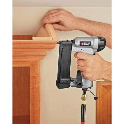Restored Porter-Cable PCFP3KITR 3-Piece Nailer and 0.8 HP 6 Gallon Oil-Free Pancake Air Compressor Combo Kit (Refurbished)
