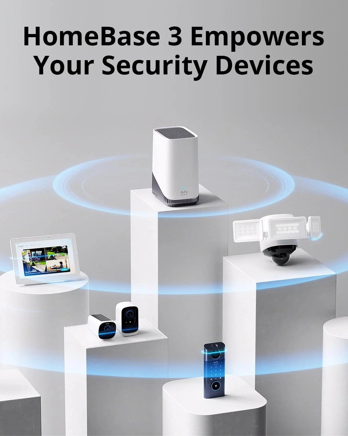 eufy Security Indoor Cam S350, Dual Cameras, 4K UHD Resolution Security Camera with 8? Zoom and 360? PTZ