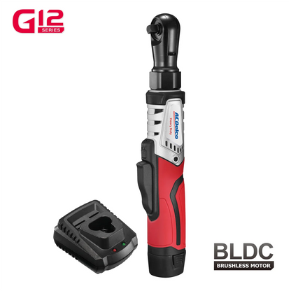 ACDelco ACDelco ARW12103-K2 G12 Series 12V Li-ion Cordless 3/8" Brushless Rachet Wrench & ?"? Impact Driver Combo Tool Kit with 2 Batteries
