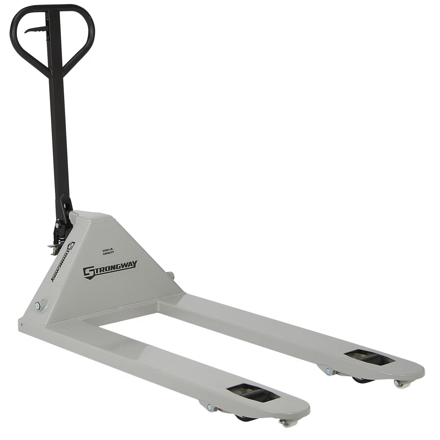 Klutch Pallet Jack, 5500-Lb. Capacity, 48in.L x 27in.W, 7-1/2in. Lift