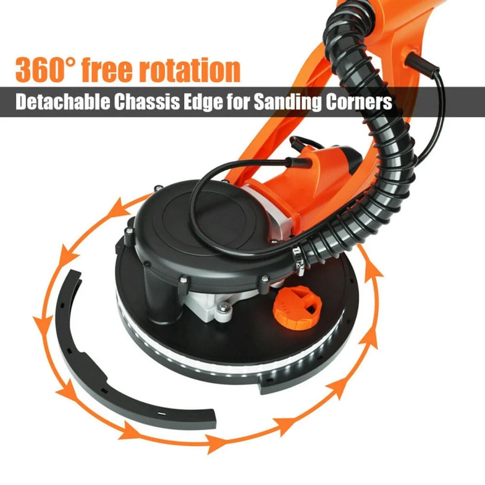 GVN Electric Foldable Drywall Sander 750W Variable Speed