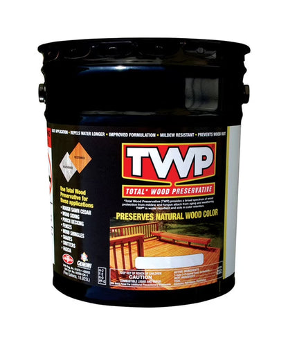 Amteco TWP-100-5 Clear Exterior Oil Stain, 5-Gals. - Quantity 1