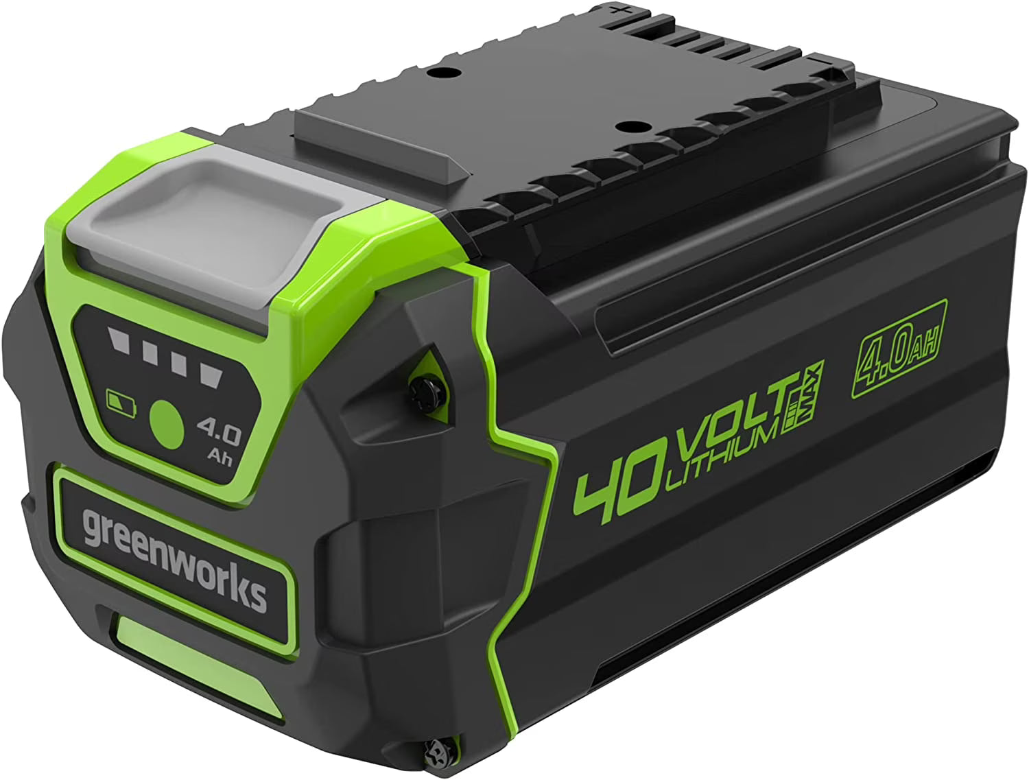 Greenworks G-MAX 40V 4.0 Ah Lithium-Ion Battery, High Performance, Fade-free Power