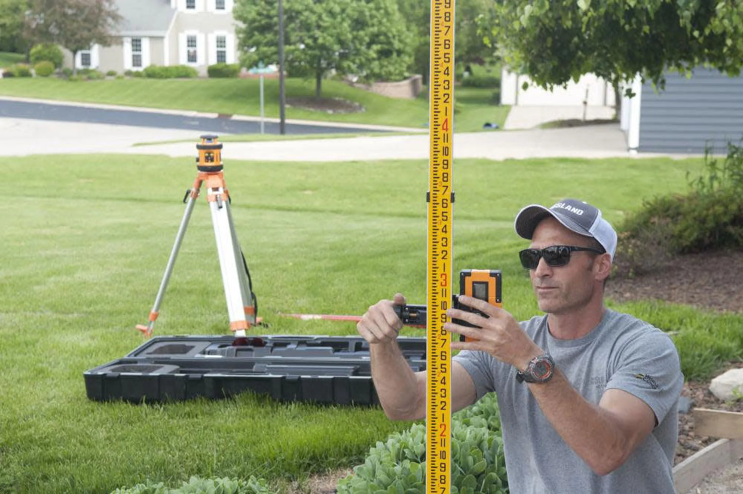 Johnson Level Self-Leveling Horizontal Rotary Laser System