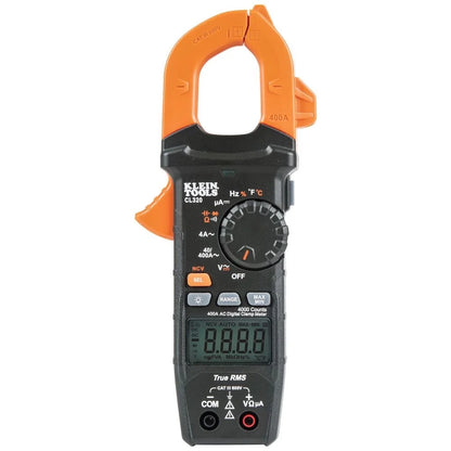 Klein Tools CL320 600V 400 Amp AC Auto-Ranging HVAC Digital Clamp Meter