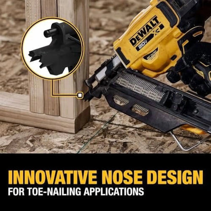 Dewalt DCN930P1 20V MAX Brushless Lithium-Ion 30-Degree Cordless Paper Tape Framing Nailer Kit 5 Ah