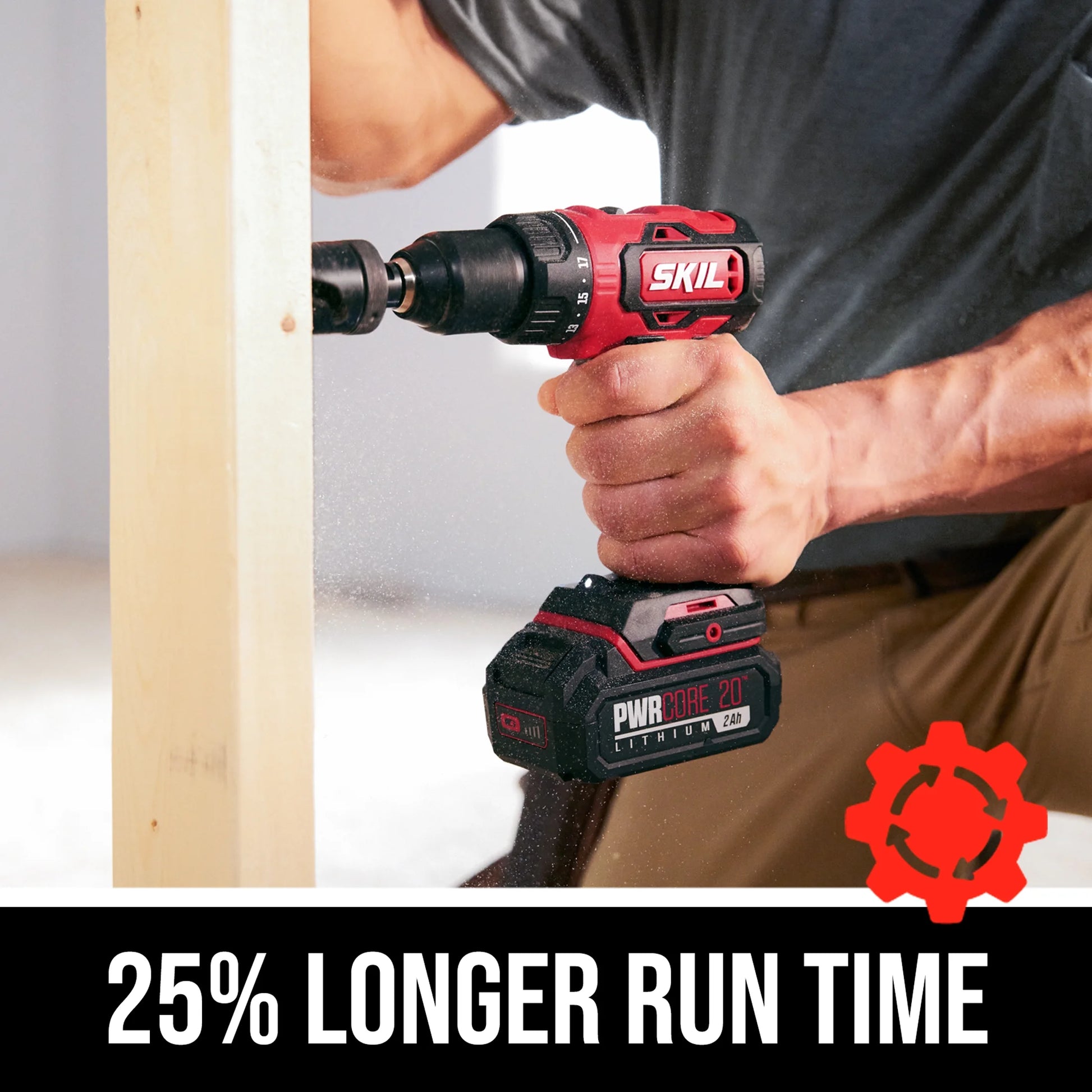 SKIL PWR CORE 20? Brushless 20V Cordless 1/2 In. Drill Driver Kit