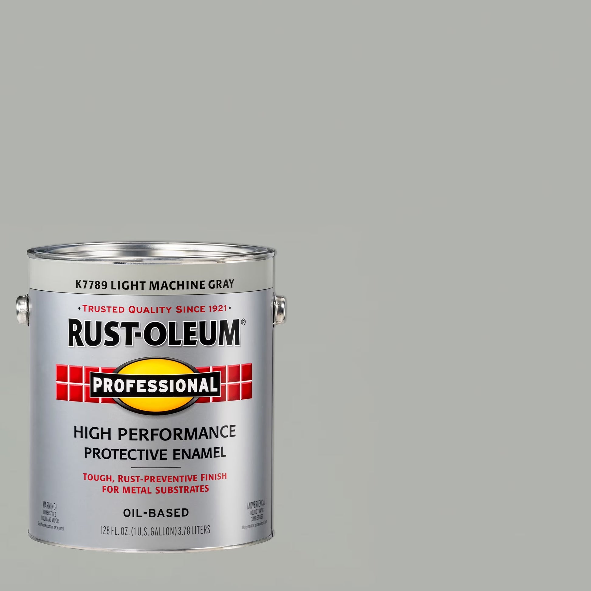 2 Pack, Light Machine Gray (400 Voc), Rust-Oleum Professional High Performance Gloss Protective Enamel Paint- Gallon