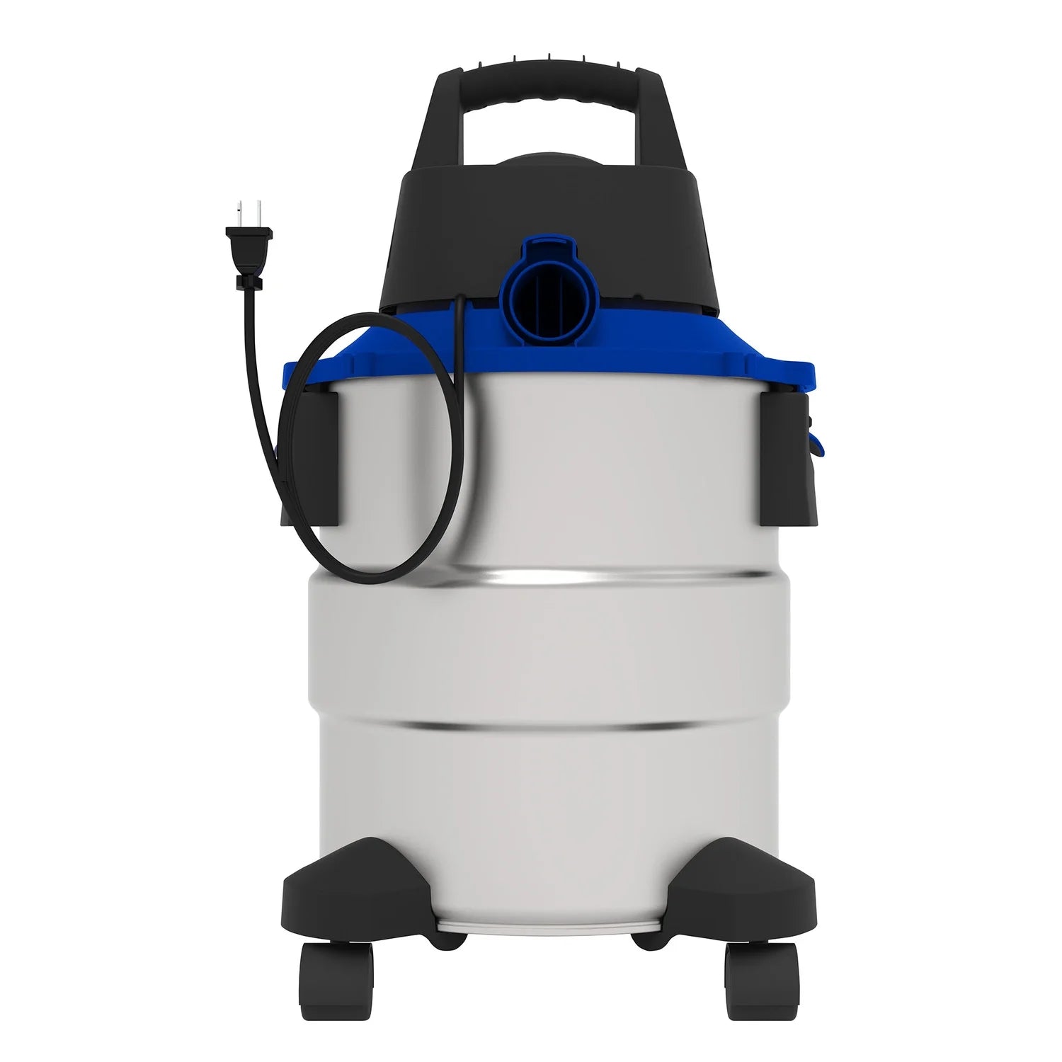 Koblenz 6-Gal. Portable Wet/Dry Vacuum with Blower, Stainless Steel and Blue, WD-6 L212 SS