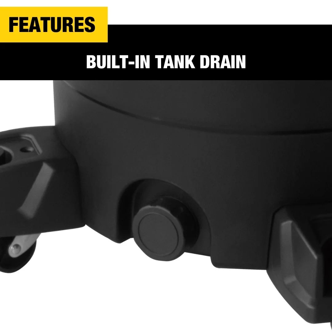 Stanley 12 Gallon,SL18199P, 6-Peak Horse Power, Wet Dry Vacuum SL18199P