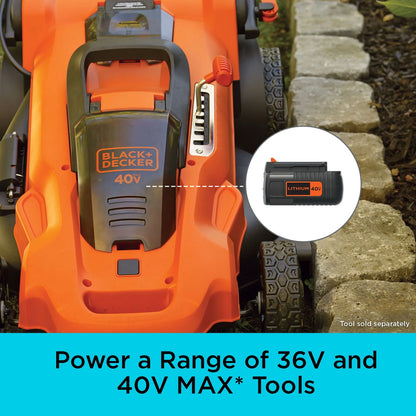 BLACK+DECKER 40V Lithium Ion Battery, 2 Ah