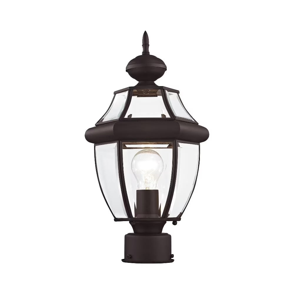Livex Lighting Monterey Outdoor Post Head in White