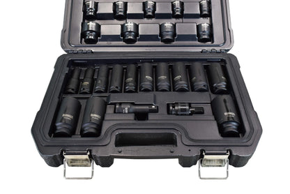 Dewalt Dwmt19244, 1/2-inch Oxide Finish Impact Socket Wrench & Set, 28 Pieces