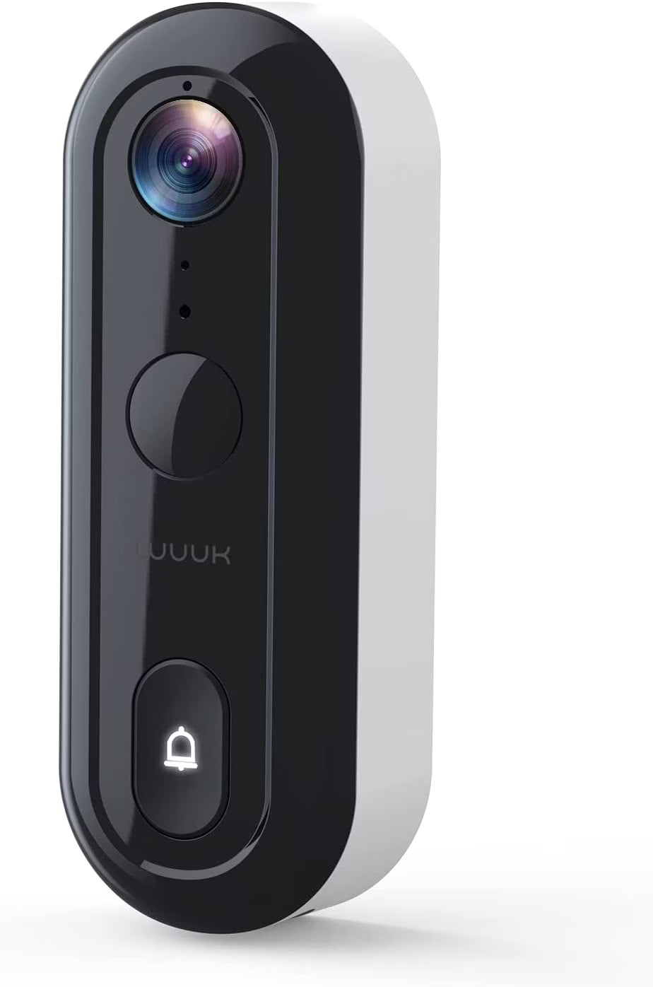 WUUK 2K Wireless Doorbell Camera with Free 32GB Local Storage Base Station, No Monthly Fee, Battery Powered Video Doorbell, Triple Motion Detection, Compatible with Alexa & Google