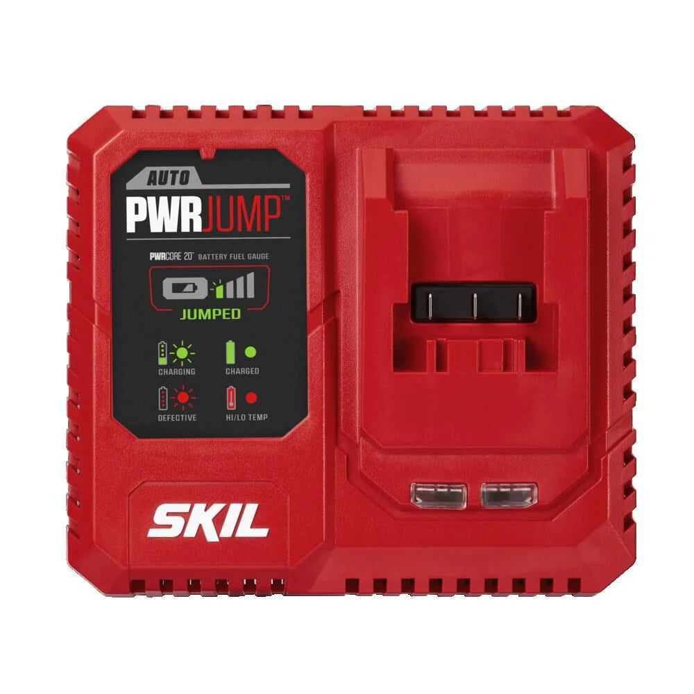 Skil Pwrcore20 20V 6 Tool Combo Kit With Auto Pwrjump Charger