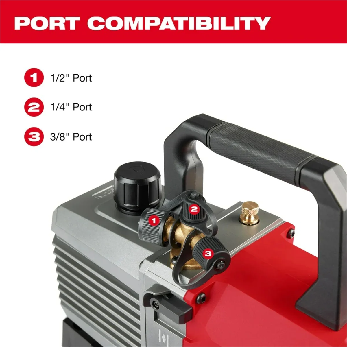 Milwaukee Tool M18 FUEL 5 CFM Vacuum Pump Air Compressor