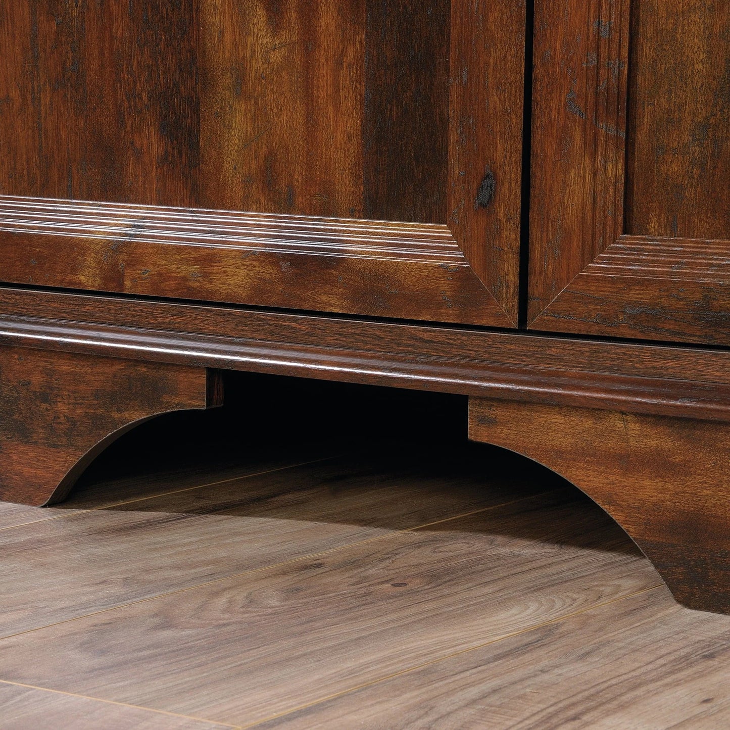 Sauder Viabella Storage Cabinet, Curado Cherry Finish