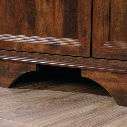 Sauder Viabella Storage Cabinet, Curado Cherry Finish