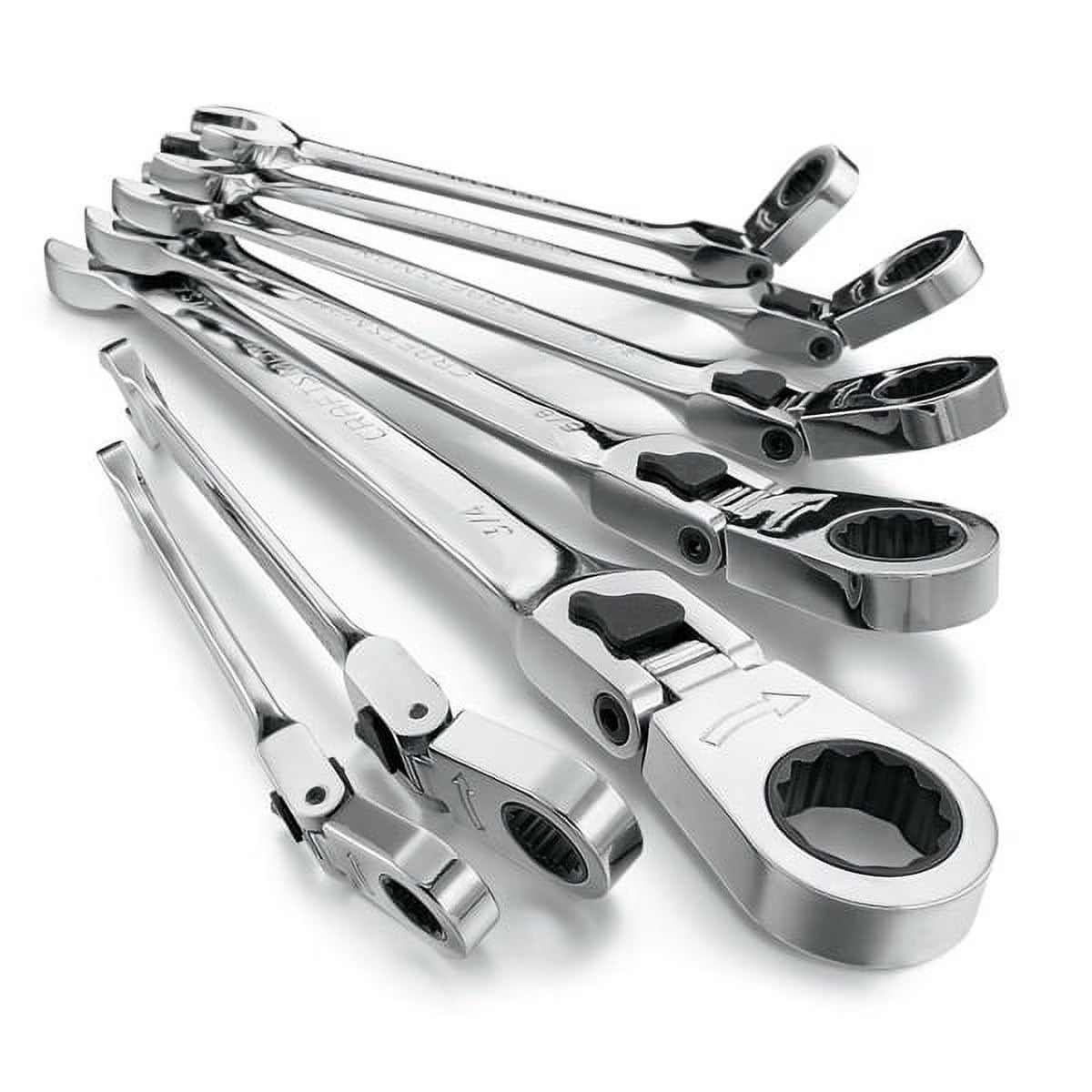 Craftsman 7-Piece Locking Flex Ratcheting Combination Wrench Set (1 Unit)