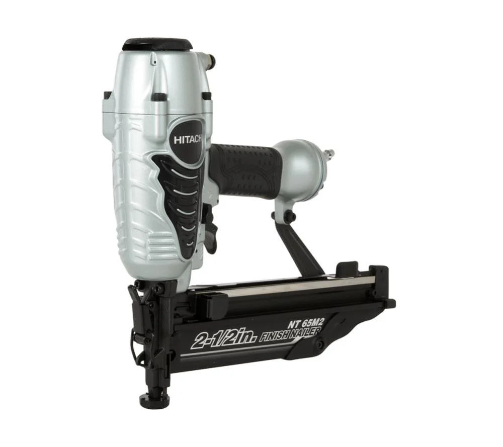 Hitachi NT65M2S Lightweight Finishing Pneumatic Nailer, 16 GA, 1 - 2-1/2 in, 1/4 in NPT Air Inlet, 70 - 120