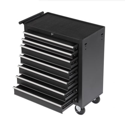 Rolling Tool Chest With 7 Drawer Tool Box With Wheels Multifunctional Tool Cart Mechanic Tool Storage Cabinet For Garage, Warehouse, Workshop, Repair Shop