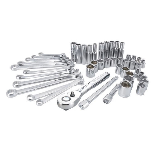 BLACK+DECKER, Finish Mechanic Socket Wrench & Set,47 Piece