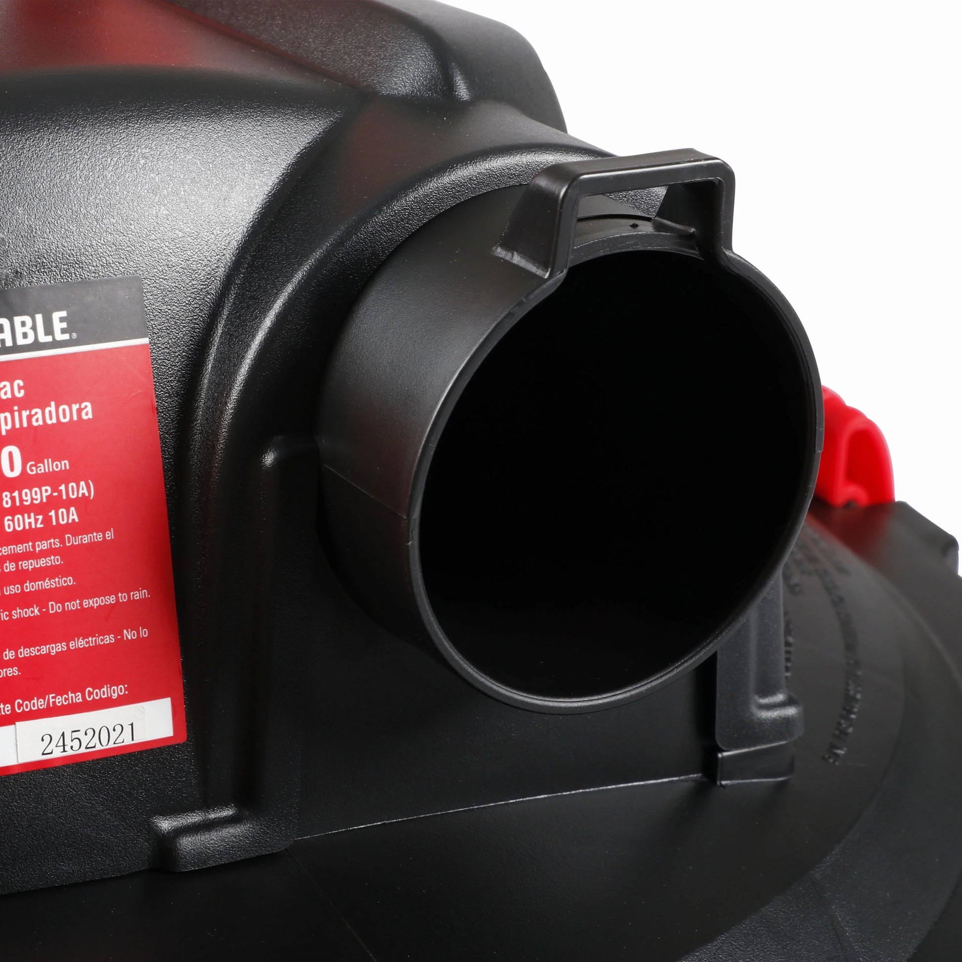 Porter Cable 10 Gallon 5HP Portable Poly Wet/Dry Vacuum PCX18604P-10A