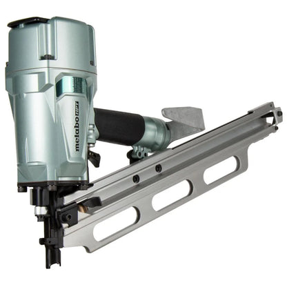 Metabo HPT Framing Nailer | High Grade Aluminum Magazine | Tool-less Depth Adjustment | Pneumatic | Framing Nails 2-Inch to 3-1/4-Inch | Rafter Hook | NR83A5(Y)