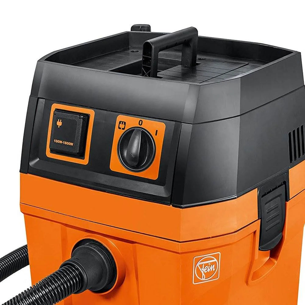 FEIN 1000 Watt 5.8-Gallon Vacuum Cleaner with Suction Hose, Filter & Filter Bag