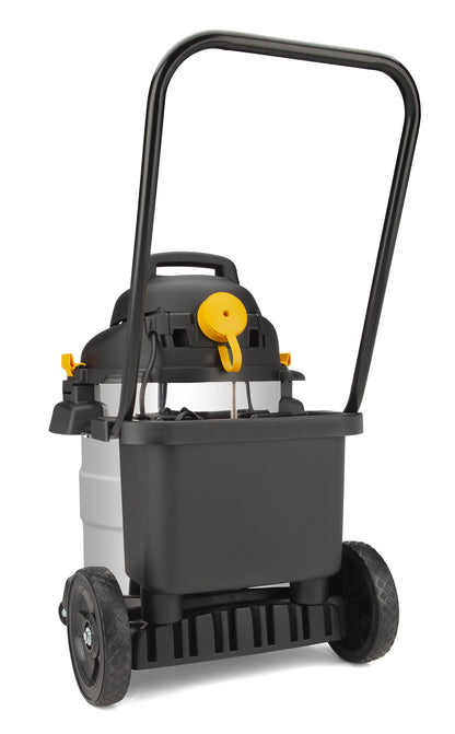 Shop-Vac 12 Gallon 6.5 Peak HP Wet Dry Contractor Series Stainless Steel Vacuum, Model 9627706