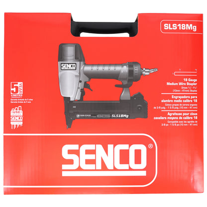 Senco 1W0021N SLS18MG 1-1/2 in 18 Gauge 1/4 in Crown Pneumatic Finish Stapler
