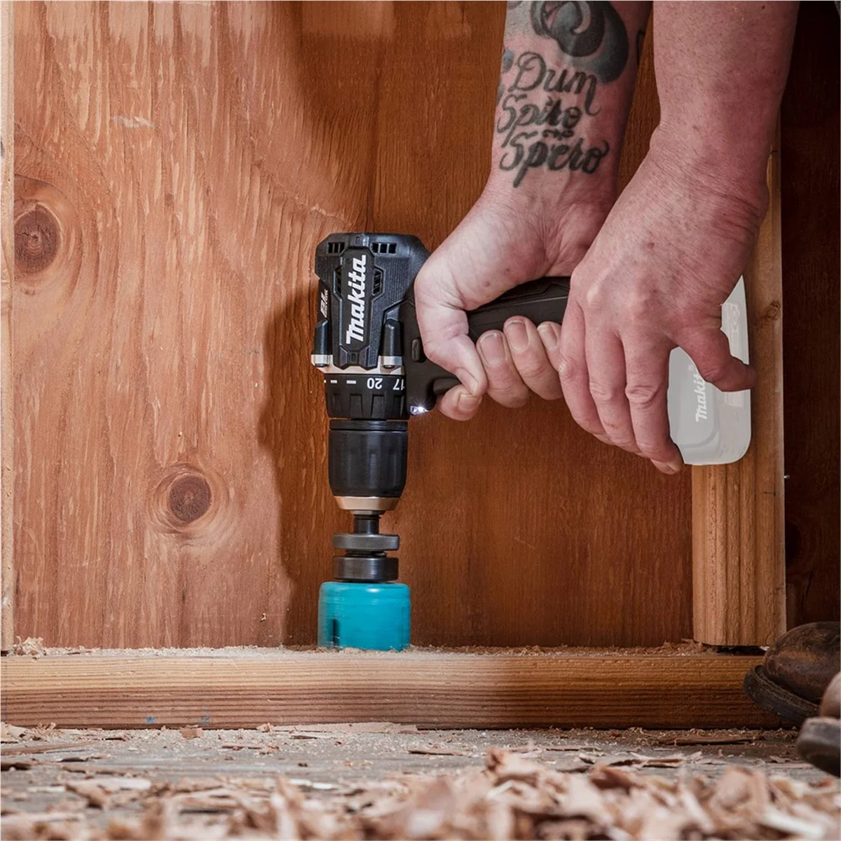 Makita XFD15ZB 18V, Cordless.5 in. Drill Driver, 350 in-lbs 1700 RPM