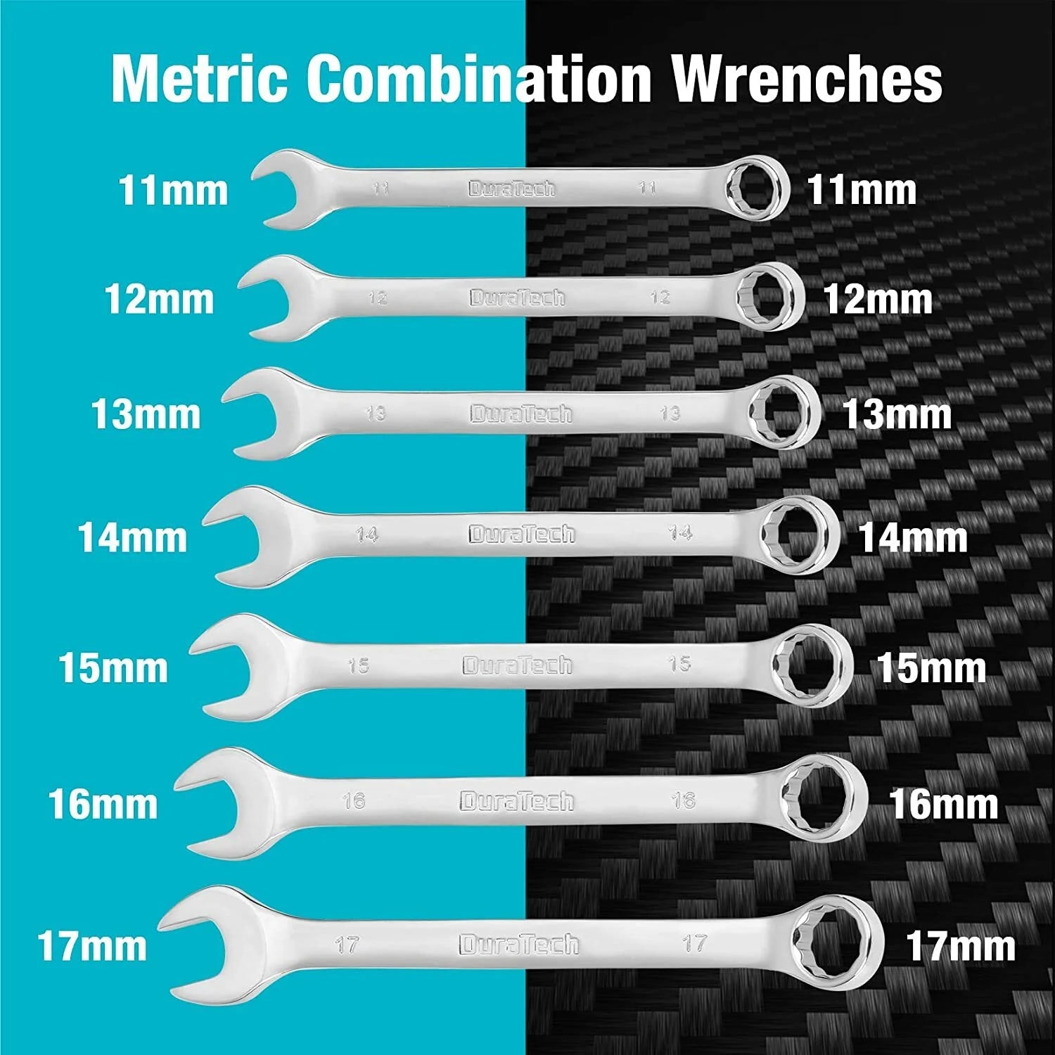 DURATECH 497 Piece Mechanics Tool Set SAE/Metric Ratchet And Wrench Sockets Set