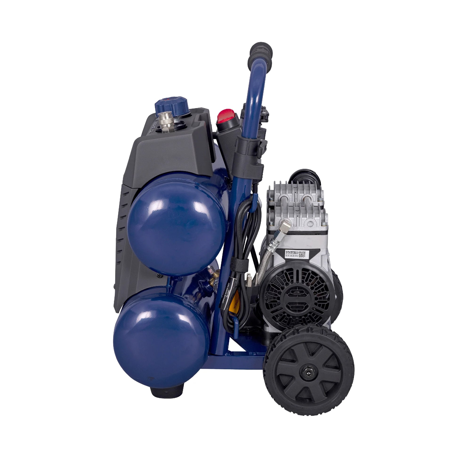 Stealth Ultra Quiet 4.5 Gallon 150 PSI Portable Electric Oil-Free Air Compressor, Professional Series