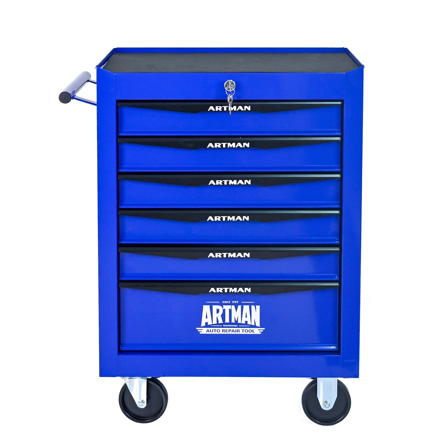 ARTMAN 20" 6-Drawer Tool Chest Cabinet with Ball Bearing Drawer Slides, Steel Tool Storage Box Organizer for Garage Workshop Repair Shop